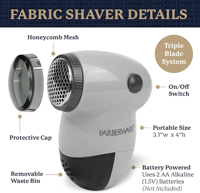 Farberware Fabric Shaver & Lint Remover - Image 6