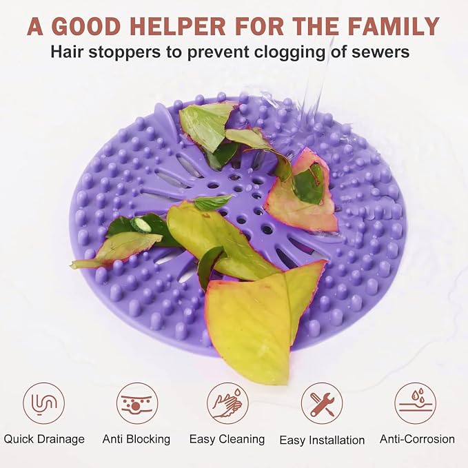 Gotega 5 Pack Drain Hair Catcher - Image 6