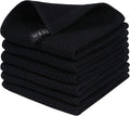 Homaxy 100% Cotton Waffle Weave Kitchen Dish Cloths 6-Pack, Ultra Soft by Homaxy