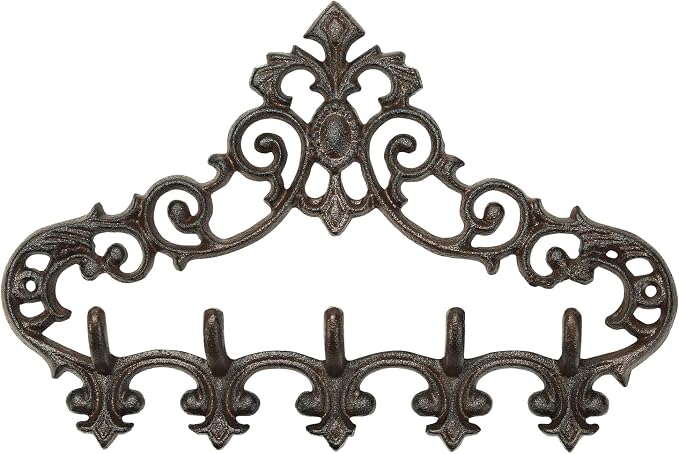 Sungmor Cast Iron Rustic Coat Hook Hanger by Sungmor