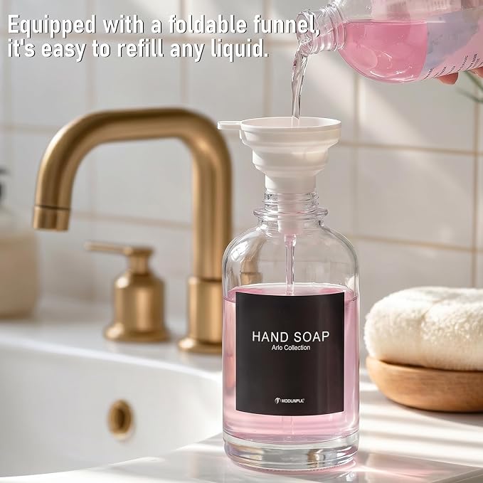 Glass Soap Dispenser Set 2 - Image 6