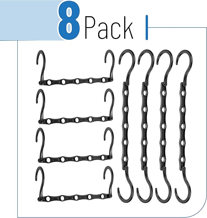 Mr. Pen- Space Saving Hangers, 360° Rotating Hooks | Magic Cascading Hanger - Image 2