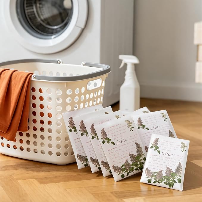 Fragrance Scented Sachets for Drawers and Closets Lilac 12pcs - Image 13