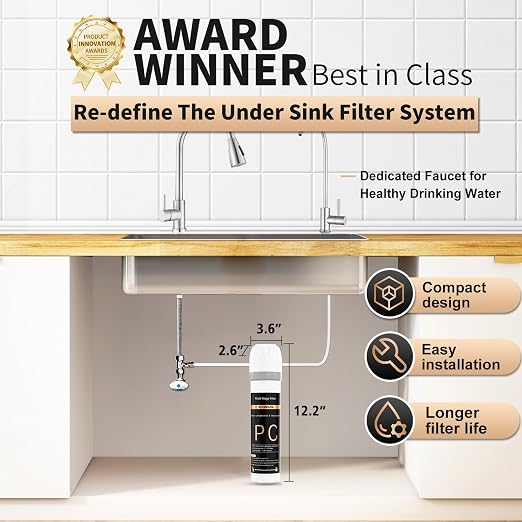WINGSOL Under Sink Water Filter System - Image 2