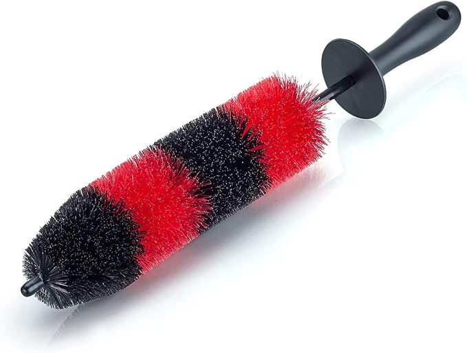 Premium Wheel /Rim Cleaning Brush Long Soft Bristle, Car Wheel Brush, Rim Tire by YIJINSHENG