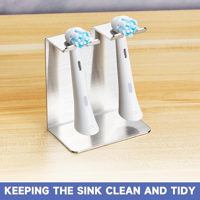 Electric Toothbrush Head Holder, Oukimly Toothbrush Holder Wall Mounted or - Image 2