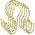Goowin Shower Curtain Hooks, Simple Shower Curtain Rings, Sturdy Shower Curtain by Goowin