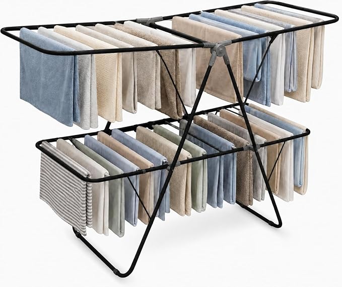 Brookstone 2 Tier Folding Rack by Unknown