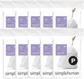 simplehuman Code P 200 Count Custom Fit Liners, Drawstring Kitchen Trash Bags by Unknown