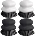 Dish Brush with Handle, Kitchen Scrub Brushes by CDHOME