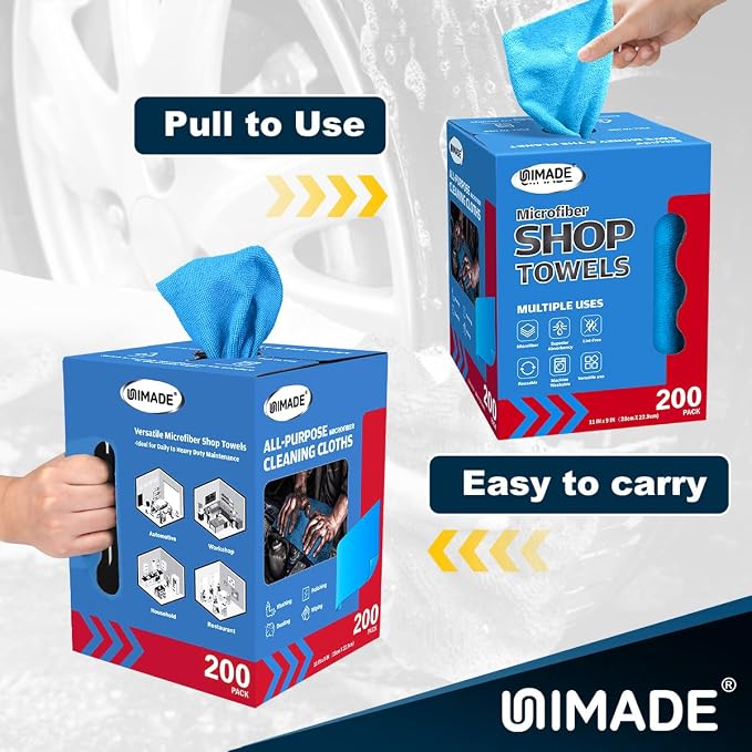 UNIMADE Shop Rags, 2 Boxes - Image 7