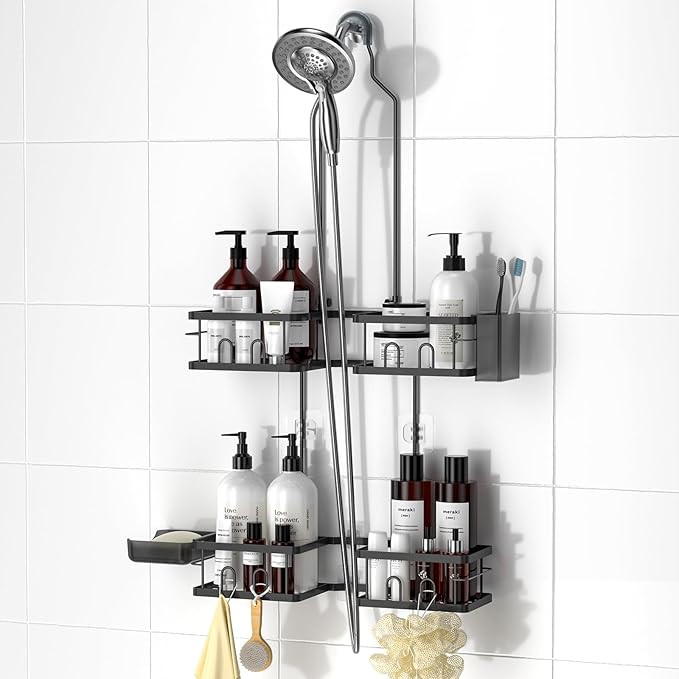 REINHARDT Adjustable Shower Caddy Hanging by REINHARDT