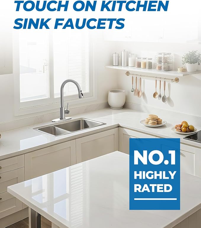 WEWE Water Filter Faucet for RO System, Non-Air Gap, 360° Swivel, Fits RO - Image 8