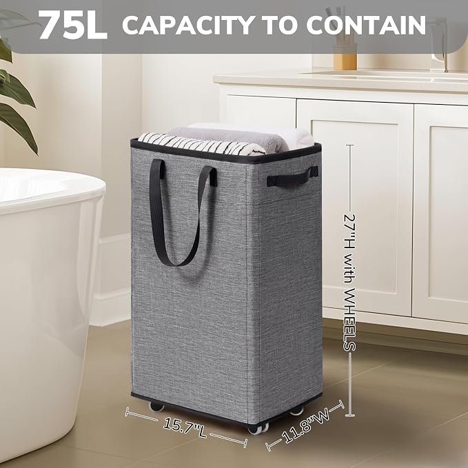 Goodpick 75L Laundry Basket - Image 2