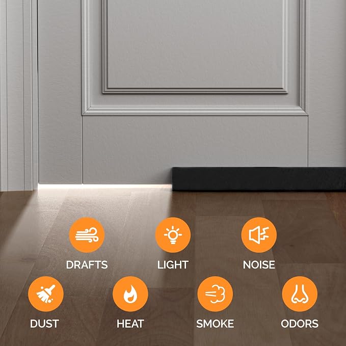 fowong Under Door Draft Stopper 30" to 36" Adjustable Draft Stopper - Image 4