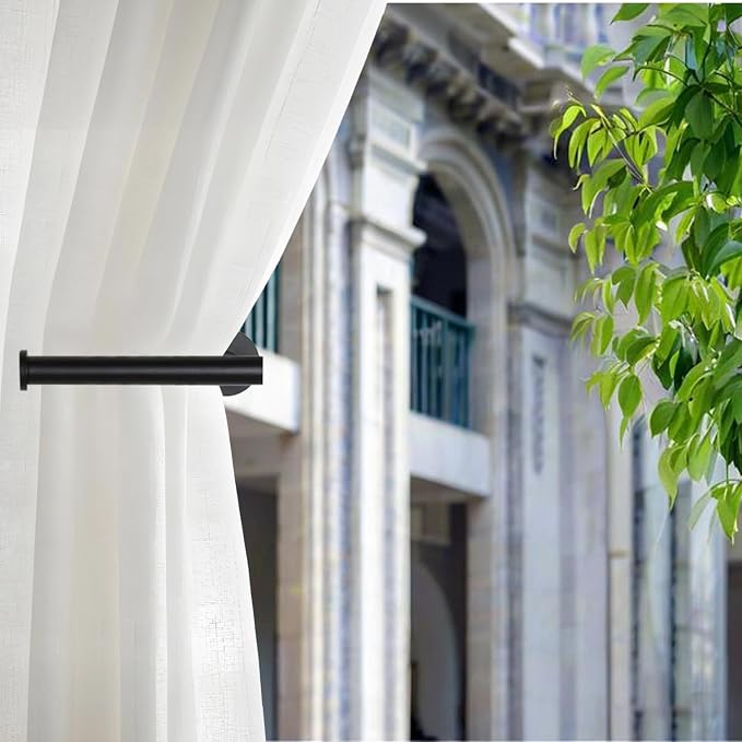 Curtain tiebacks Hooks Wall Mounted, Curtain holdbacks Screw-in, Curtain Holders - Image 7