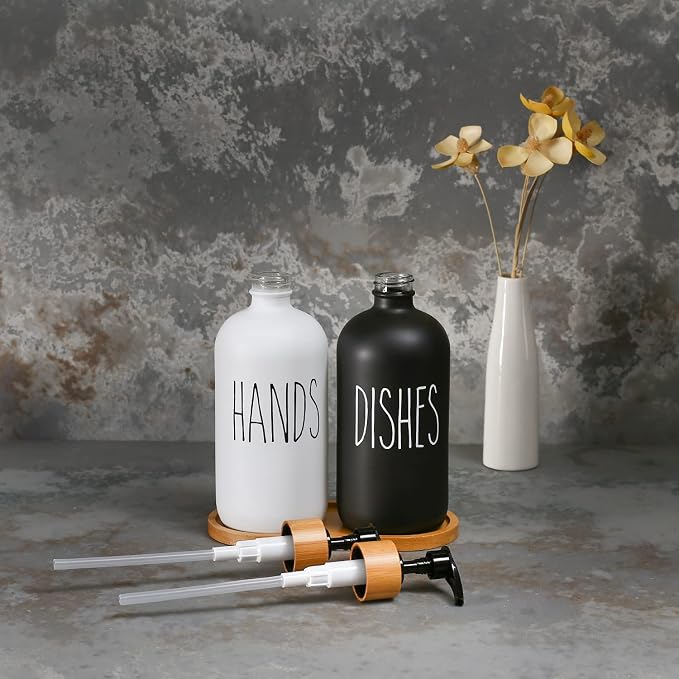 MOMEEMO Soap Dispenser Set, Suitable - Image 4
