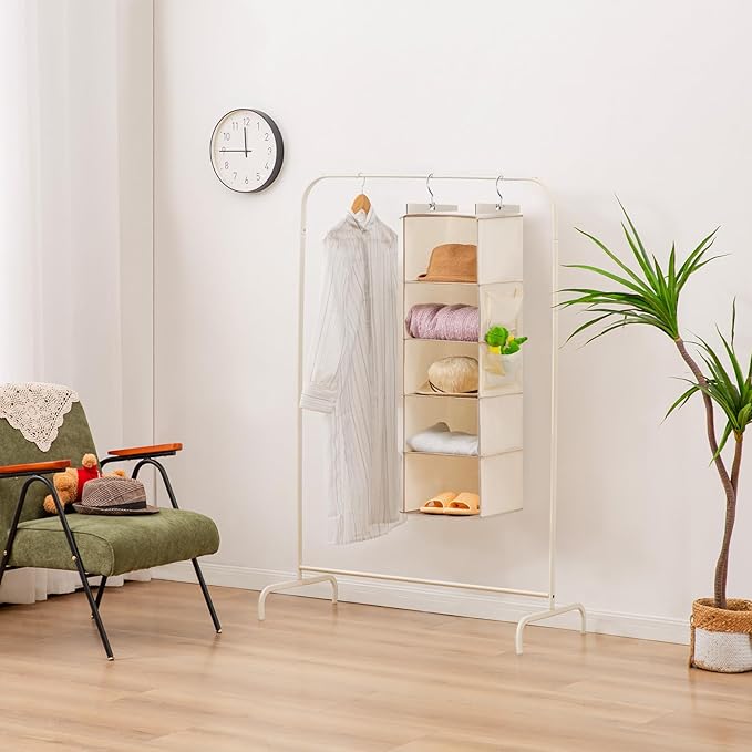 YOUDENOVA Hanging Closet Organizer and Storage - Image 6