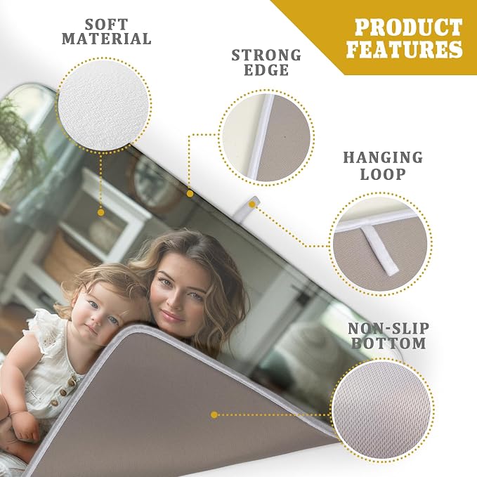 Giwawa Custom Dish Drying Mat Customized Drainer Pad - Image 4