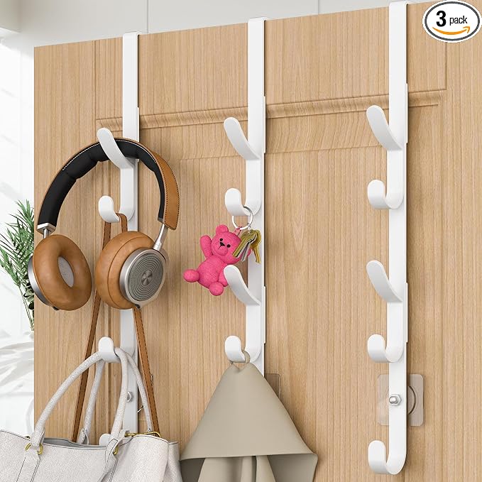 Over The Door Hooks, Metal Door Hooks by Kaiferty