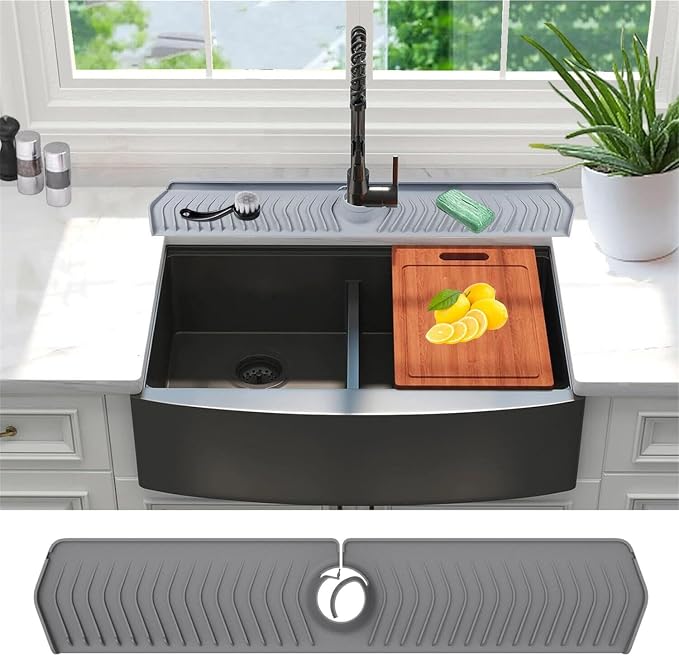 Large Size Kitchen Sink Splash Guard by EORROE