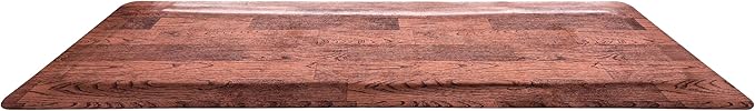 Rhino Mats, Softwoods Anti Fatigue Floor Mat, Commercial Grade Kitchen Mat, Standing Desk Mat, Office, Garage or Anywhere, Standing Comfort. (Oak, 2' x 6' x 1/2")