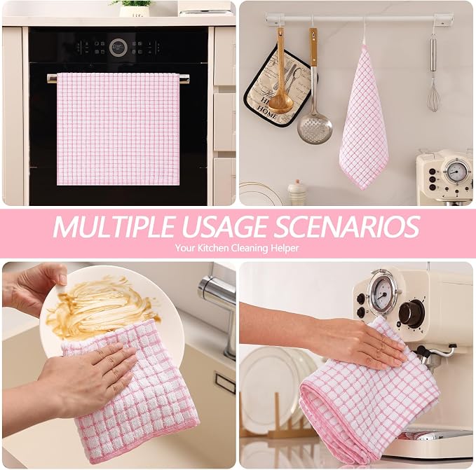 Homaxy Kitchen Towels and Dishcloths Set - Image 6