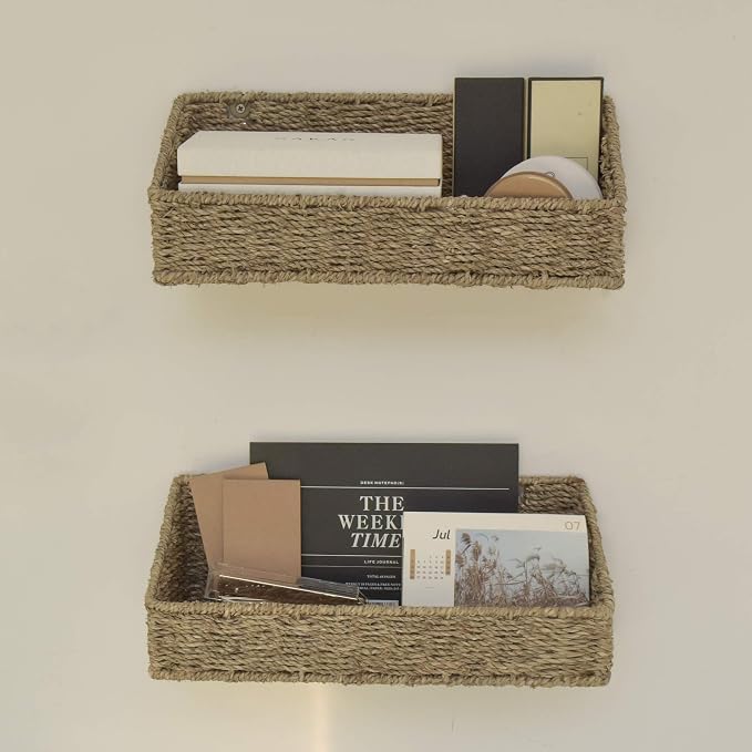 StorageWorks Woven Wall Baskets - Image 2