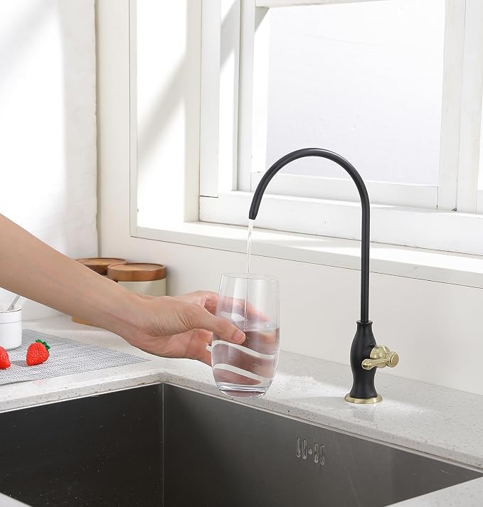 Delle Rosa Drinking Water Faucet, Stainless Steel Kitchen Water Filter Faucet - Image 2