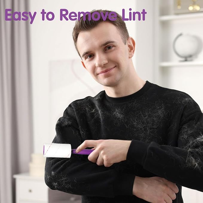 Lint Rollers for Pet Hair Extra Sticky 360 Sheets Dog and Cat Lint Remover - Image 7