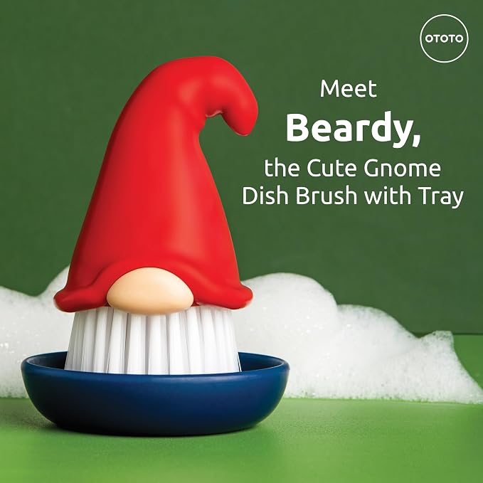 OTOTO Gnome Dish Brush with Handle - Image 3