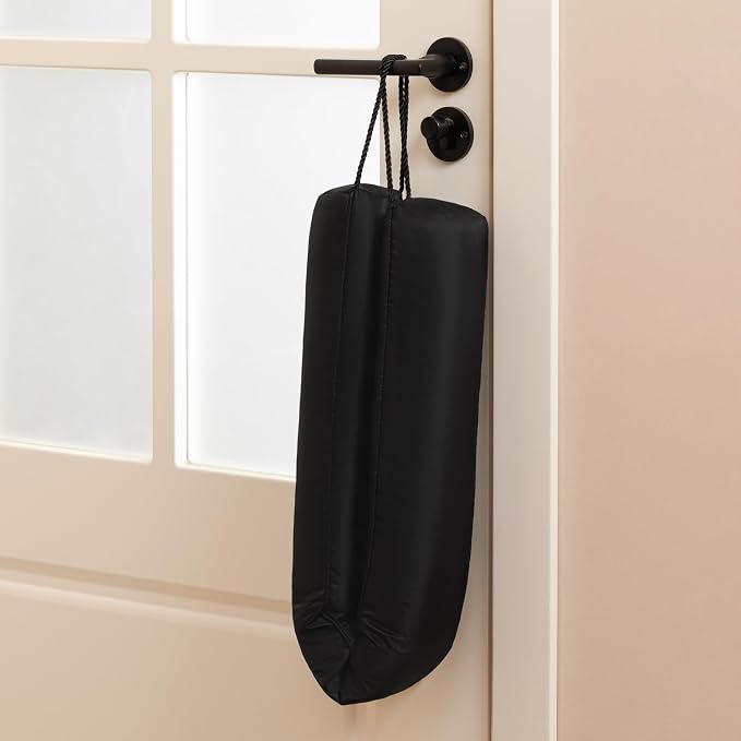 Sunolga Resistant Door Draft Stopper, Removable Washable Cover, Blocks Hot and - Image 4