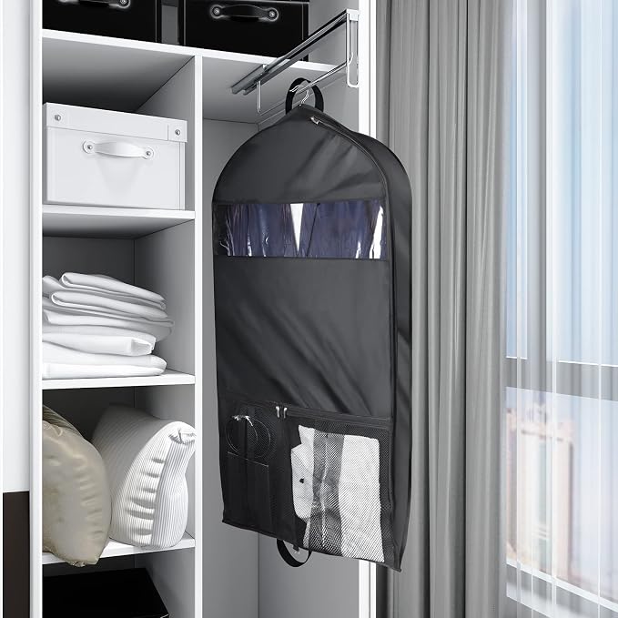 Univivi Garment Bag Suit Bag for Storage and Travel, 43 Inch, Oxford Fabrics - Image 5