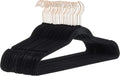 Amazon Basics Slim Velvet Non-Slip Space Saving Sturdy Suit Clothes Hangers by AmazonBasics