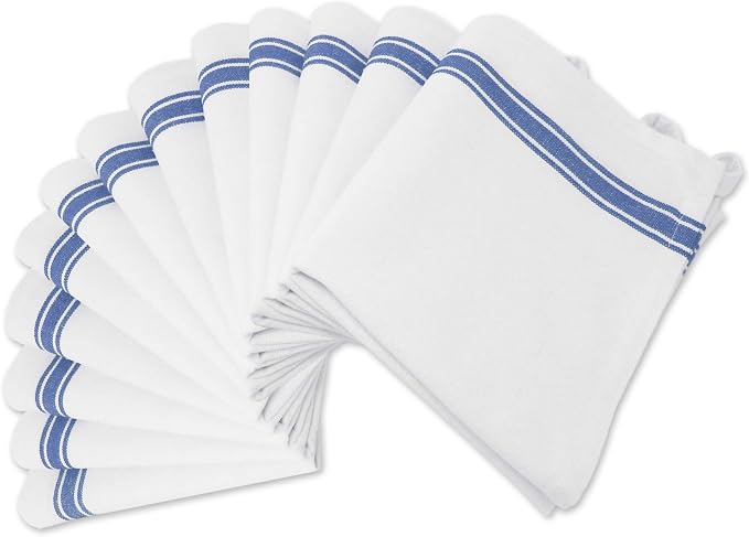 Aunti Em's Kitchen Dish Towels Set Natural Cotton Fabric by AuntiEmsKitchen