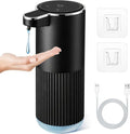 RYTOXILO Automatic Soap Dispenser, 1 Pack Black Touchless Liquid Soap Dispenser by RYTOXILOBrightenUpYourHome