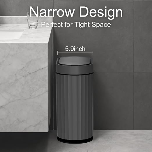 ELPHECO Bathroom Trash Can - Image 4