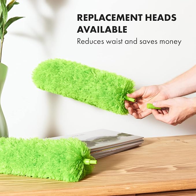 GÜTEWERK Extendable Microfiber Feather Duster, Feather Dusters - Image 3