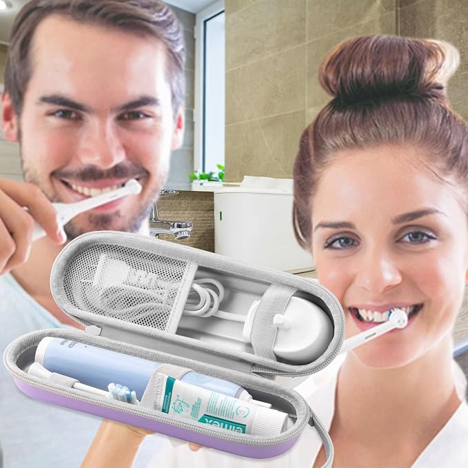 Toothbrush Travel Case for Oral B/Oral-B Pro 1000 1500 5000 7000 & Philips - Image 2
