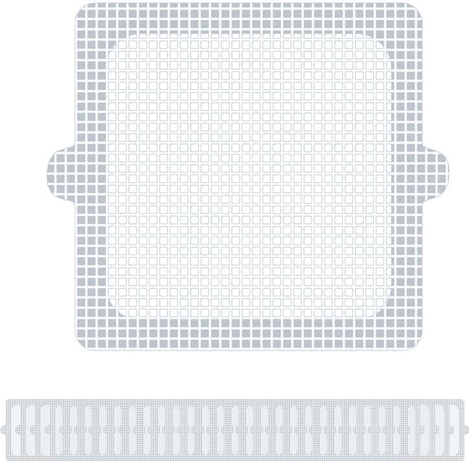 PRIMSOPH 4 Inch 30pcs Disposable Shower Drain Hair Catcher Mesh Stickers Floor by PRIMSOPH