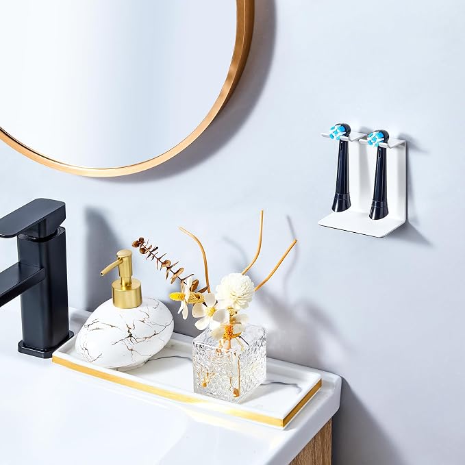 Electric Toothbrush Head Holder, Tooth Brushing Holder, Wall Mounted Toothbrush - Image 5