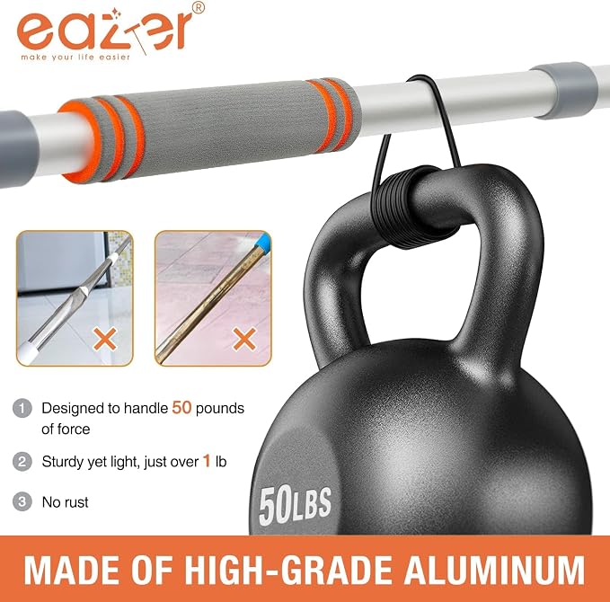 Eazer 89'' Squeegee Window Cleaner 2 in 1 Rotatable Window Cleaning Tool Kit - Image 8