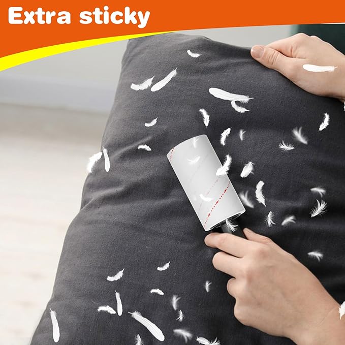 Yvnicll 630 Sheets Extra Sticky Lint Rollers - Image 4