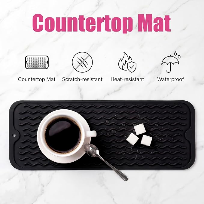 MicoYang Silicone Dish Drying Mat - Image 3