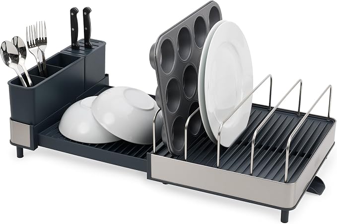 Joseph Joseph Extend Max Steel Expanding Dish Drying Rack, high Capacity by Unknown