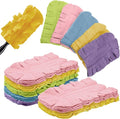 Zubebe 12 Pcs Reusable Duster Refills Fleece, Rainbow Colors | Soft Polyester by Zubebe