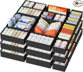 DIMJ Drawer Organizer Clothes, 30 Pack Dresser Organizer, Foldable Closet by DiMJ