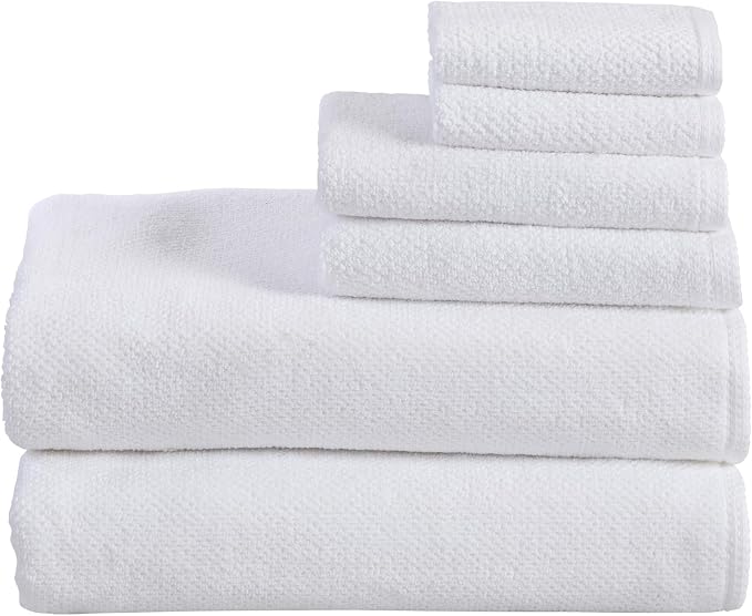 Great Bay Home 100% Cotton 6 Piece Bath Sheet Set by GreatBayHome