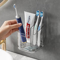 3 Slots Detachable Toothbrush Holders Wall Mounted by VNYIFAN