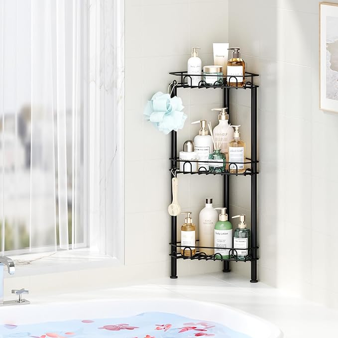 SWTYMIKI Standing Shower Caddy Corner - Image 5